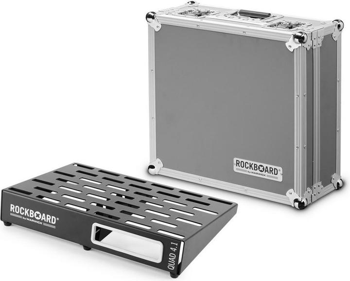 Rockboard QUAD 4.1 C pedalboard met flight case (Guitar)