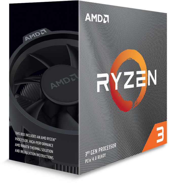 AMD Ryzen 3 3300X (AM4, 3.80 GHz, 4 -Core)