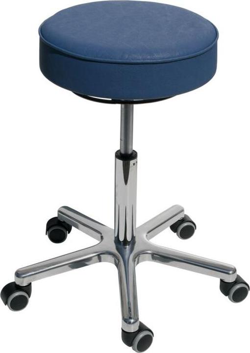 Actual product image Lotz ® Drehhocker Alu mit Doppelrollen