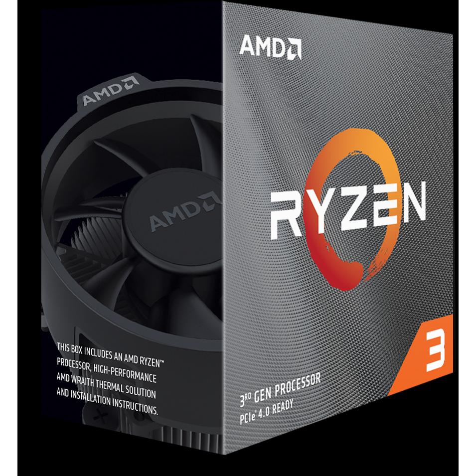 AMD Ryzen 3 3100 (AM4, 3.60 GHz, 4 -Core), Prozessor