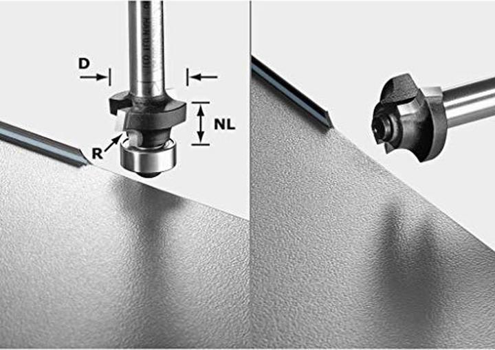 Actual product image Festool Rounding cutter S8 HW R2 D20-KL OFK