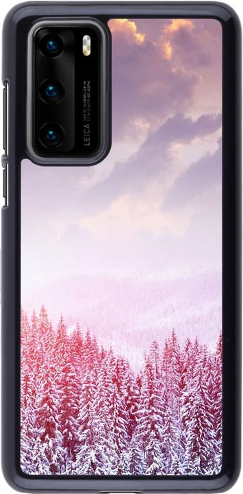 Actual product image PhoneLook Cover Winter 22 Pink Forest (Huawei P40)