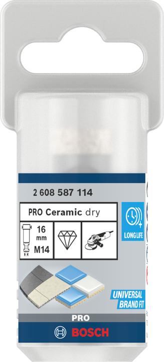 Image du produit Bosch Professional Zubehör PRO Core Cutter sec, 16 x 30 x 22,23 mm (16 mm)