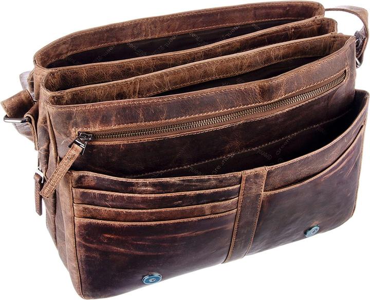 Produktbild Greenland Nature Montana Umhängetasche Leder 34 cm