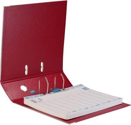 Actual product image Elba Folder rado plast, spine width: 80 mm, red DIN A4, cover outside-inside PVC, with replaceable (A4, 80 mm, 1 Piece)