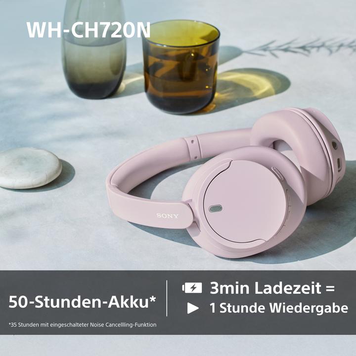 Image du produit Sony WH-CH720N (NC, 35 h, Sans fil, Filaire)