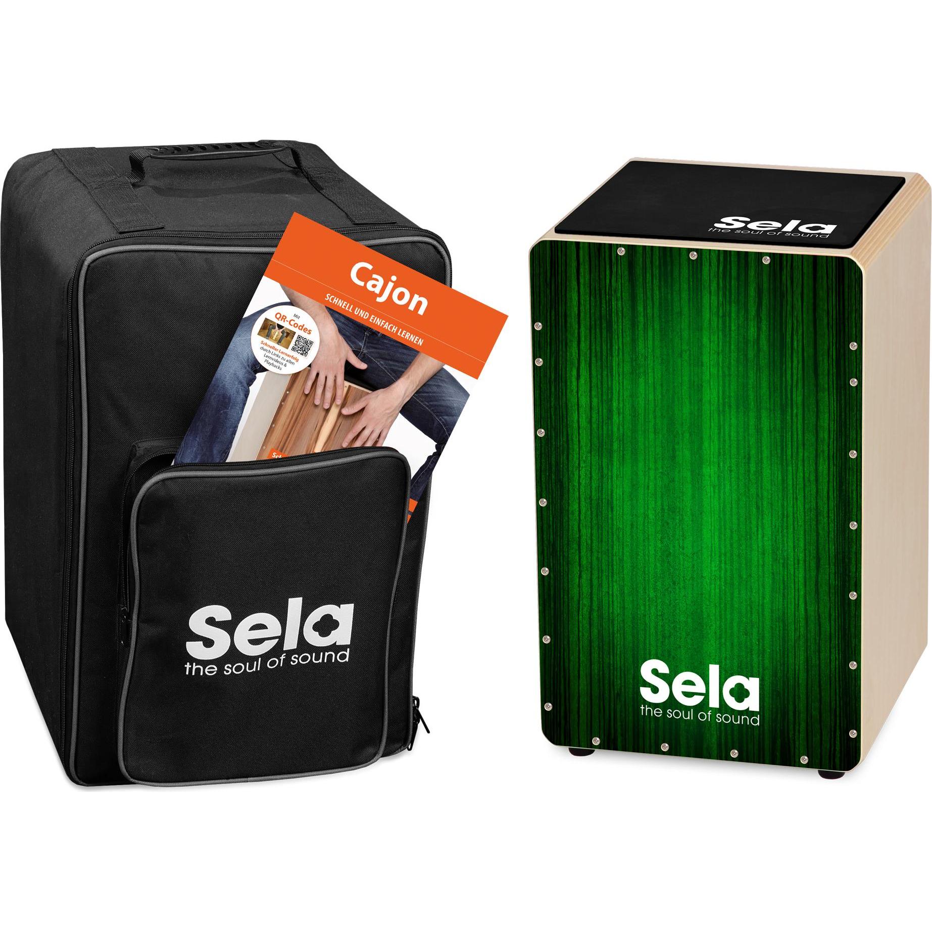 Sela Varios Bundle Grün (Cajon), Perkussion, Grün