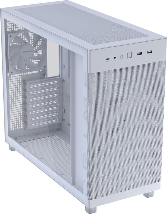 Actual product image ASUS Geh PRIME AP303 TG WHITE (ATX, mATX, Mini-ITX)