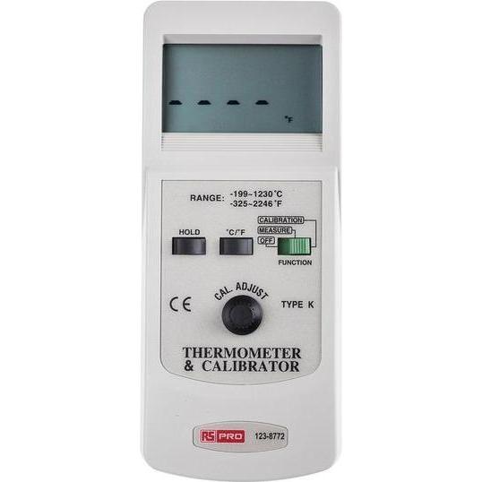 RS PRO TC920 K-type temperature calibrator (Termometro), Misurazione