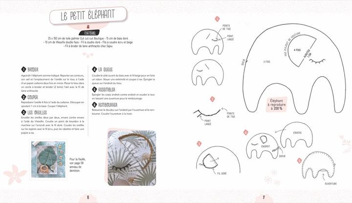 Produktbild Schmusetiere nähen (Deutsch, Karine Thiboult-Demessence, 2020)