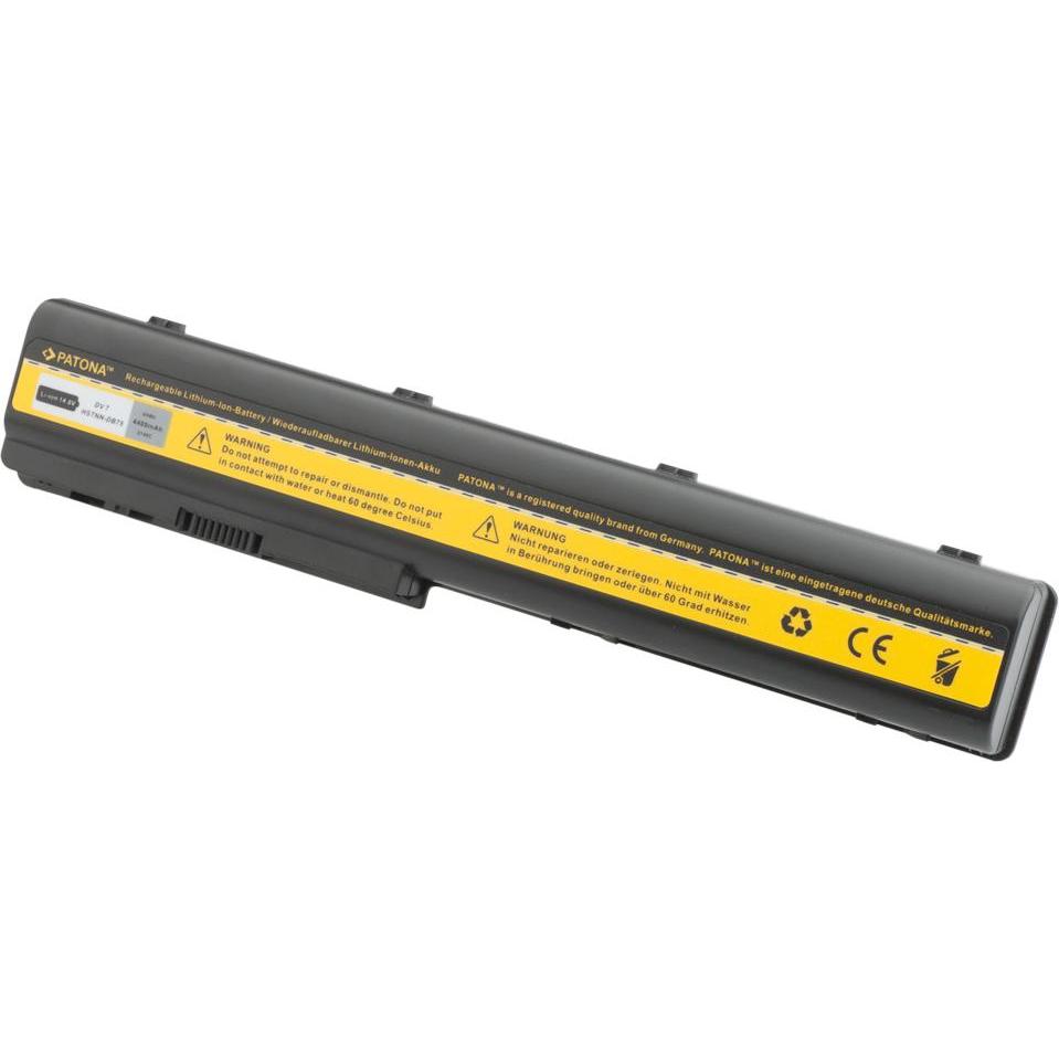 Patona 2140 (8 cubicoli, 4400 mAh), Batteria per notebook, Nero