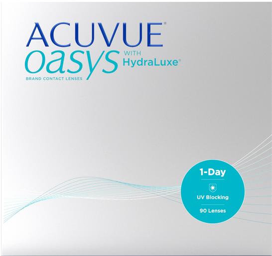 Produktbild Acuvue Oasys with Hydraluxe (+4, Tageslinse, 90 Stück, Sphärisch)