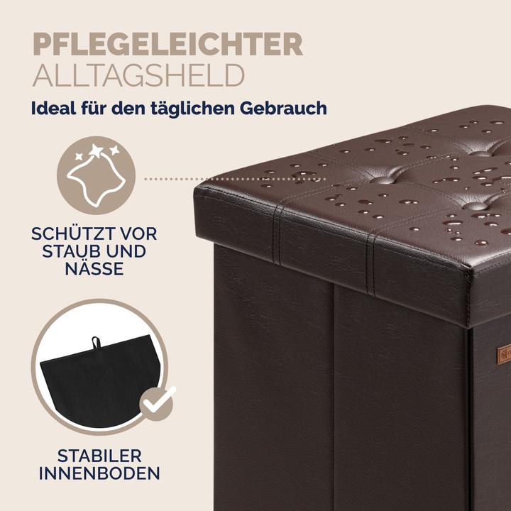 Produktbild Casaria Sitzhocker mit Stauraum