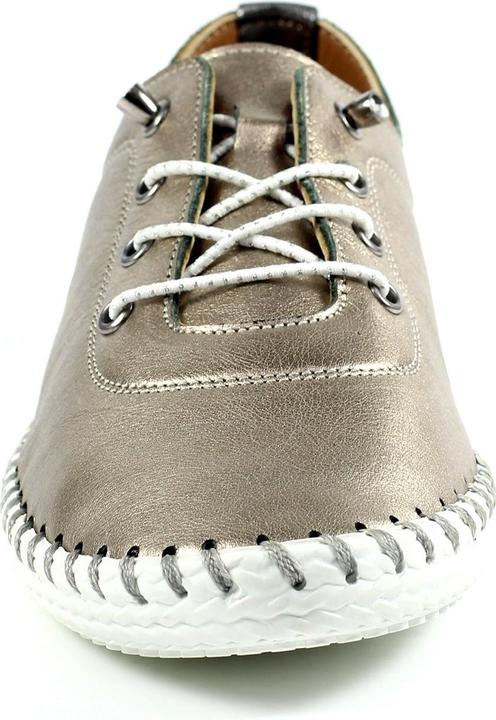 Produktbild Lunar Leinenschuhe St Ives Leder (38)