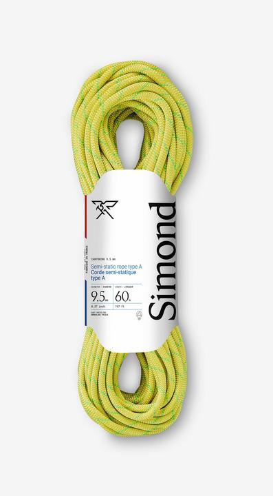 Produktbild Simond Halbstatisches Seil Canyoning 9.5 mm (60 m)