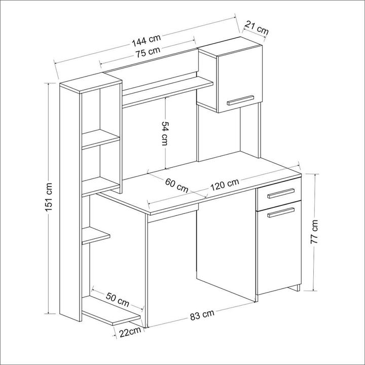 Actual product image Skye Decor Merry (120 x 77 x 60 cm)