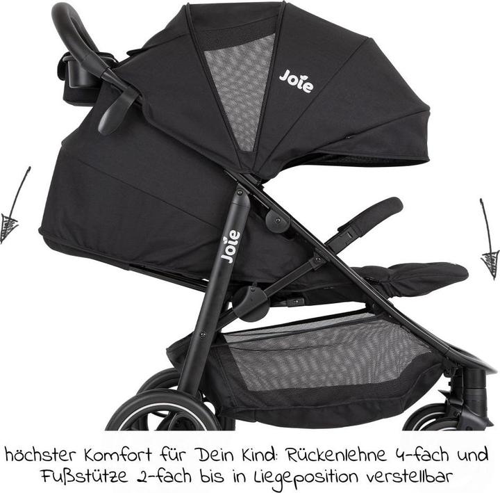 Actual product image Joie Litetrax buggy & pushchair up to 22 kg load capacity with buggies & pushchairs