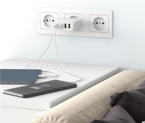 Produktbild Goobay Multiport Schnellladegerät (68 W)