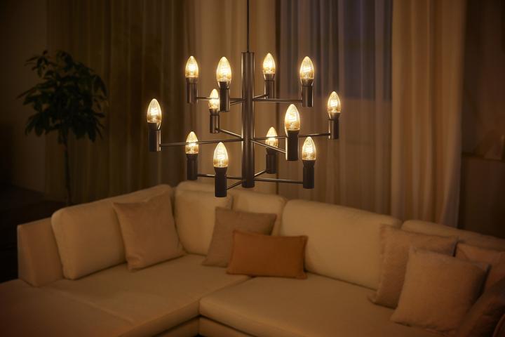 Actual product image Philips Hue White (E14, 4.50 W, 300 lm, 2 x, G)