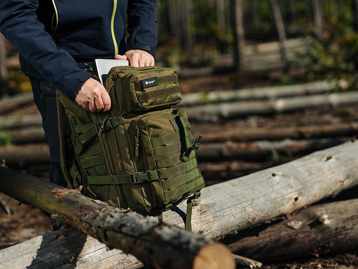 Actual product image Tracer 47577 Alpha Backpack 15,6 Green (40 l)