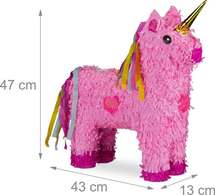 Image du produit Relaxdays Pinata licorne