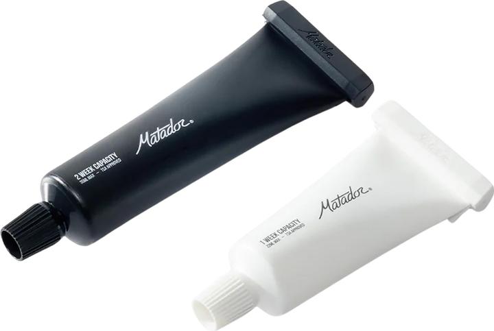 Actual product image Matador Refillable Toothpaste Tubes (2-pack) (Hygiene product, Liquid bags)