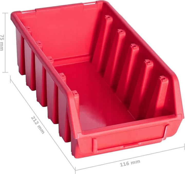 Actual product image vidaXL Sichtlagerbox