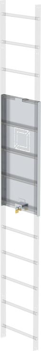 Produktbild Günzburger Zugangssperre abschliessbar Alu-blank, Höhe 1190 mm (Gerüst, 1.19 cm)
