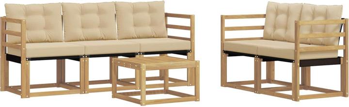 Beige, Braun, Weiss