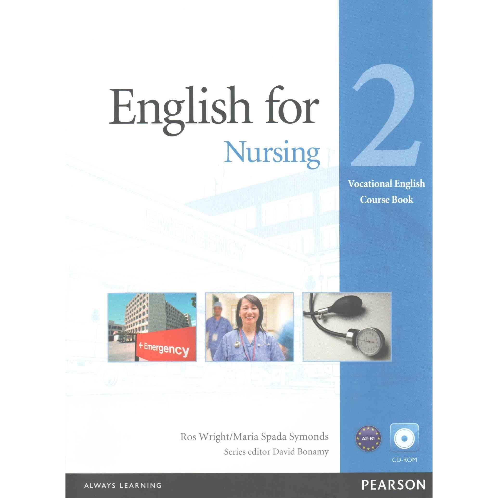 English for Nursing, Coursebook w. CD-ROM, Schulbücher von Bonamy David, Frendo Evan
