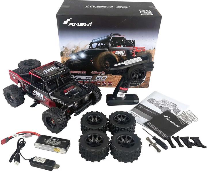 Actual product image Amewi Desert Hyper Go 4WD (RTR Ready-to-Run)