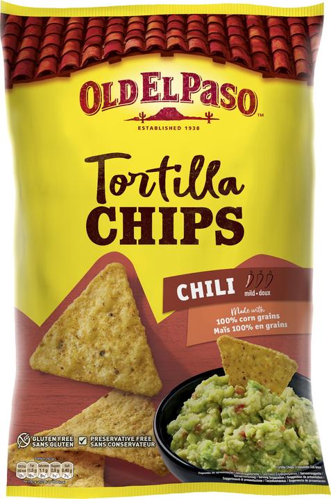 Old El Paso Tortilla Chips Chili 450 g (460 g, 1 pcs.)