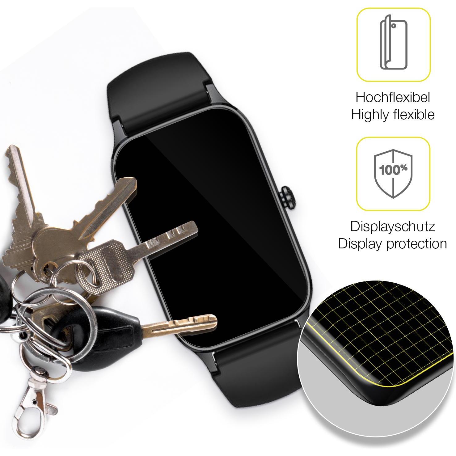 Thumbnail - Dipos 3D Full Cover Schutzfolie, Smartwatch Schutzfolie, Transparent