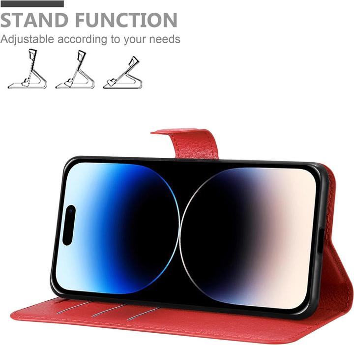 Produktbild Cadorabo Hülle für Apple iPhone 14 PRO im Book Stand Style (Apple iPhone 14 Pro)