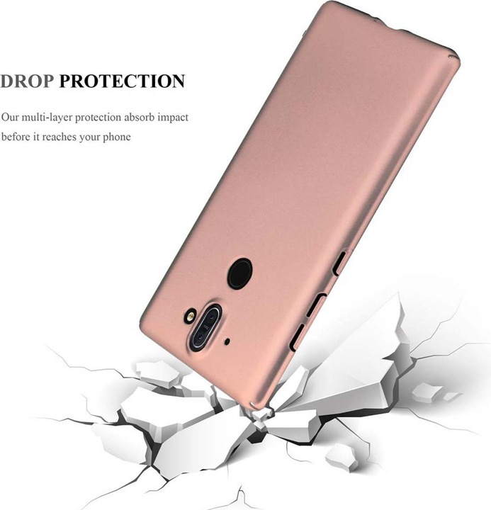 Produktbild Cadorabo Hard Cover Matt Metall Cover (Nokia 8 Sirocco)