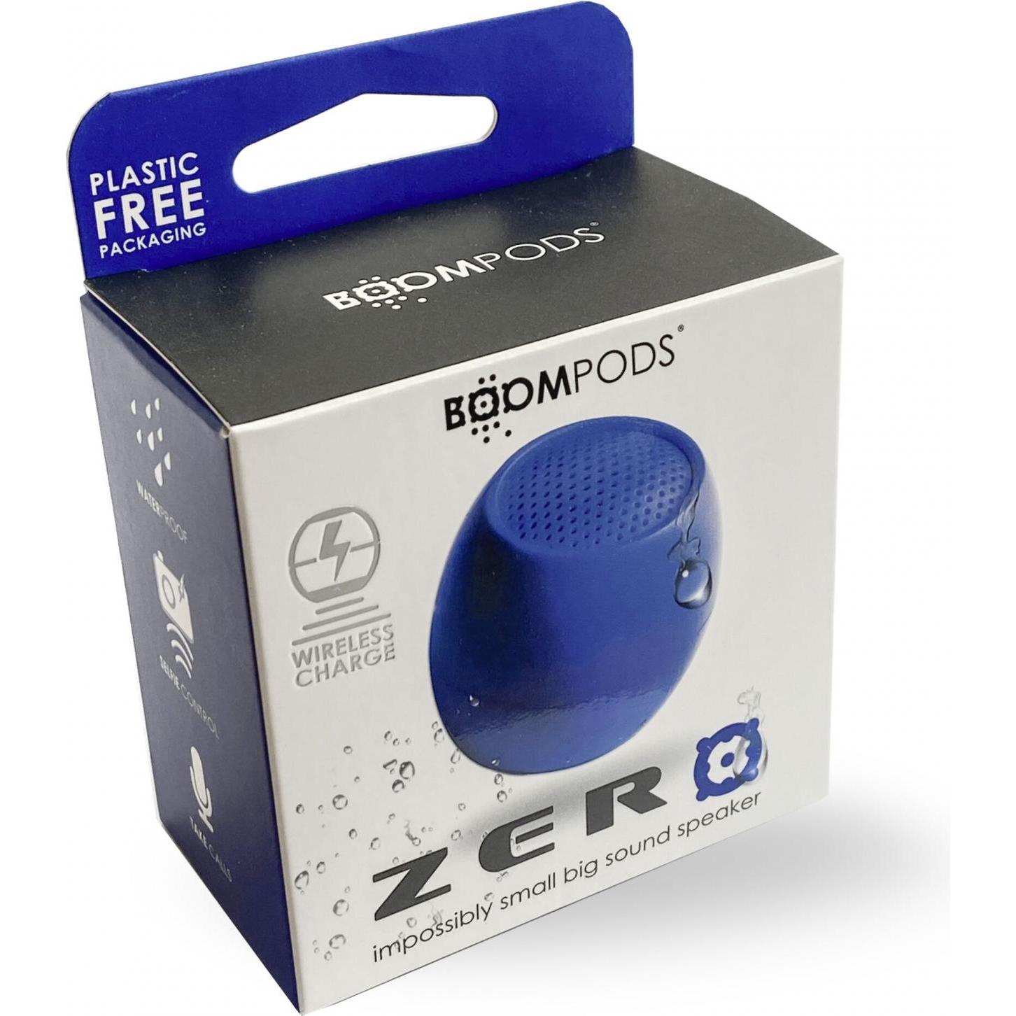 Thumbnail - Boompods Zero Bluetooth Lautsprecher Freisprechfunktion, stossfest, Wasserfest Blau (5 h, Akkubetrieb), Bluetooth Lautsp...