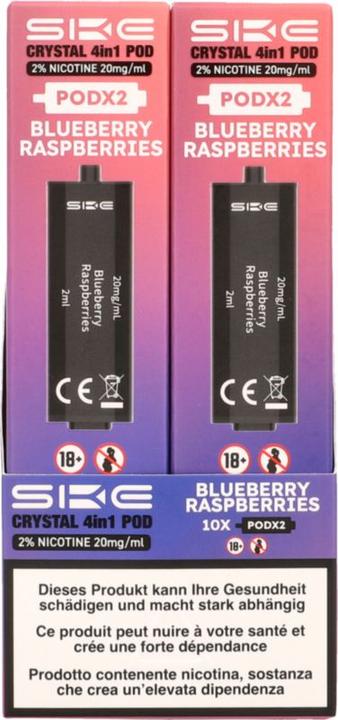 Actual product image SKE 4in1 POD 2x (Raspberry)