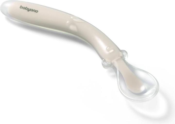 Actual product image Babyono flexibler Silikonlöffel 6M+