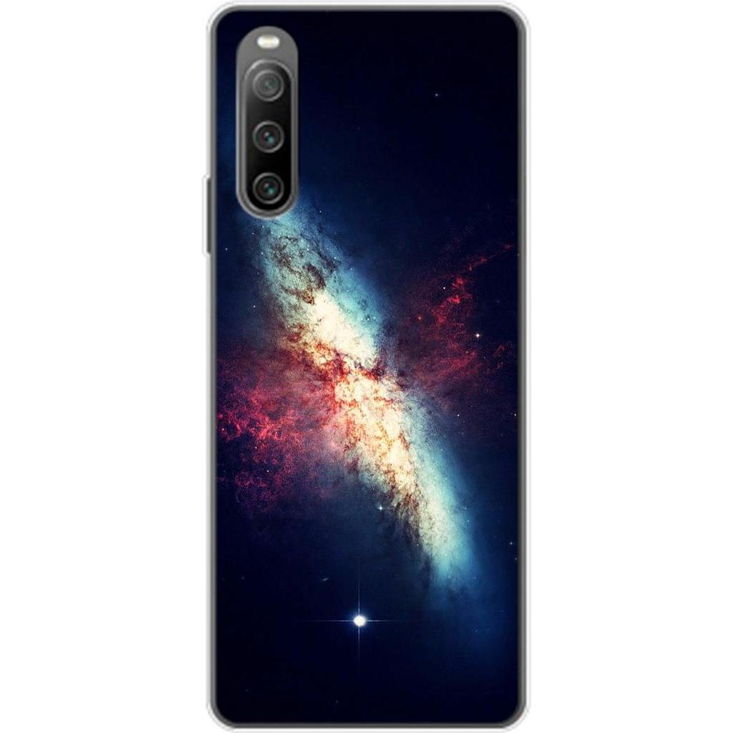 König Design Hülle Handy Schutz für Sony Xperia 10 IV Case Cover Tasche Bumper Etuis TPU Neu (Sony Xperia 10 IV), Smartp...