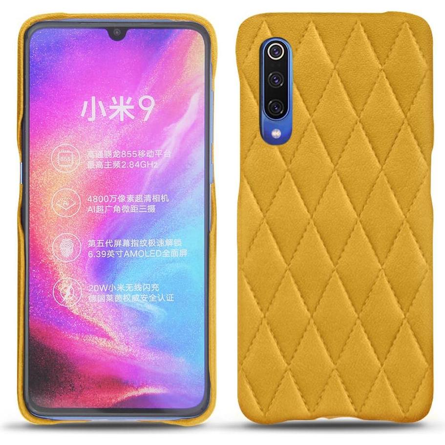 Noreve Lederschutzhülle (Xiaomi Mi 9), Smartphone Hülle, Orange