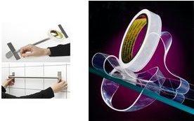 Actual product image 3M Double sided tape 19mmx25m 4658F/19 repositionable (19 mm)