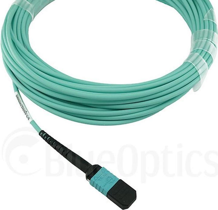 Image du produit CBO Câble de breakout fibre optique MTP/4xLC OM3 7.5 mètres