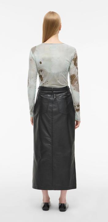 Produktbild Rouge Edit Leder Maxirock (36)