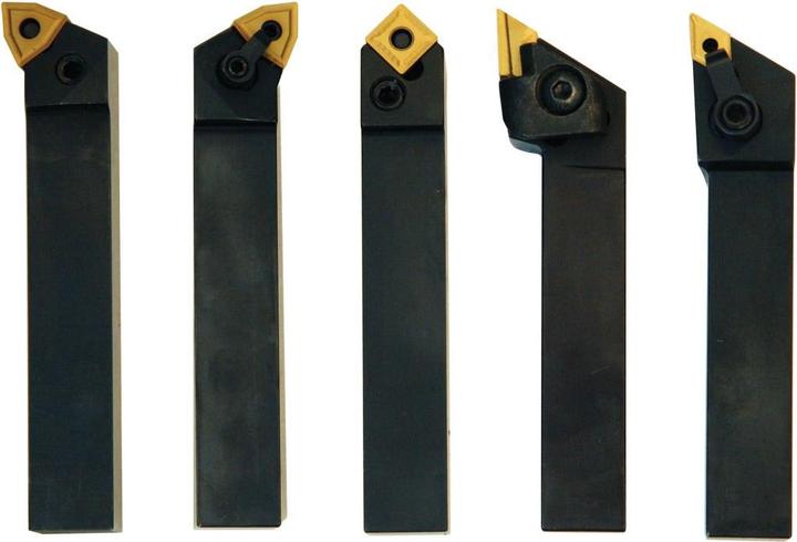 Actual product image Optimum Turning tool set HM 20 mm, 5 pieces