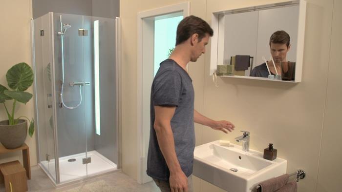Image du produit hansgrohe Logis Mitigeur monocommandé pour lavabo 100 avec vidage à tirette