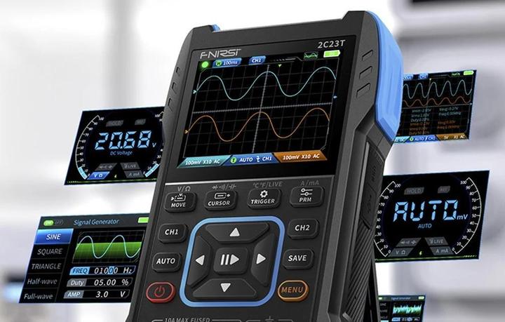 Image du produit Fnirsi 2C23T (CAT III 1000V, CAT IV 600V)