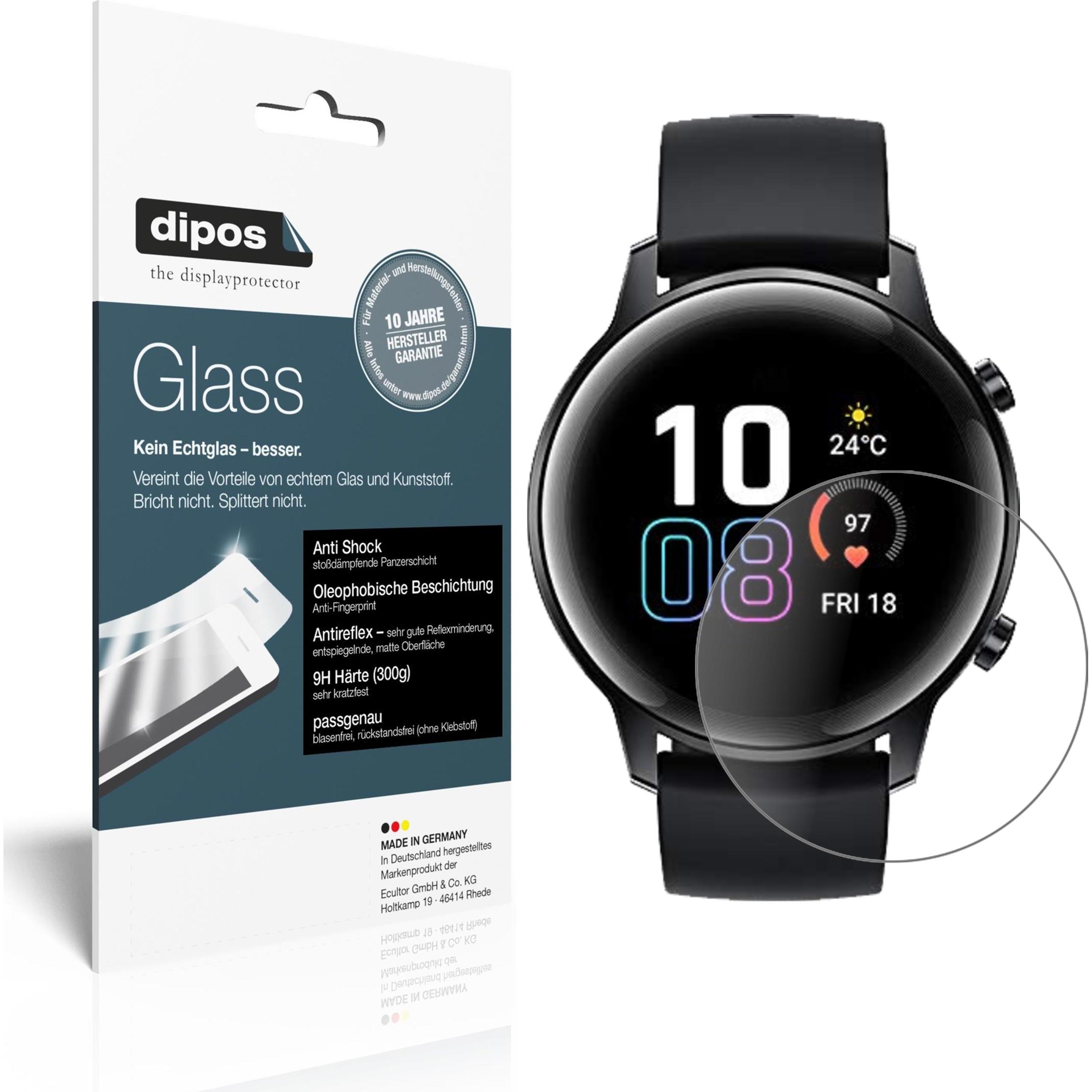 Dipos Displayschutz Anti-Shock, Smartwatch Schutzfolie, Transparent