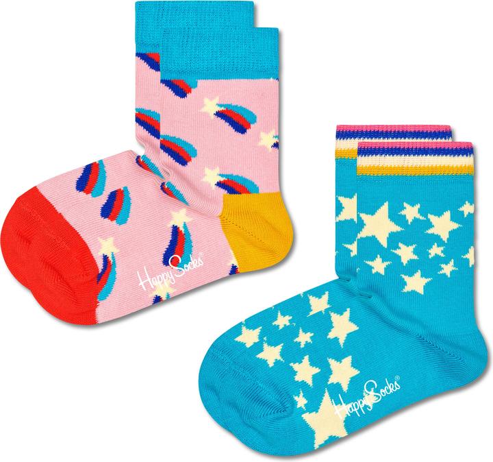 Actual product image Happy Socks Kids Shooting Star (pack of 2, 33 - 35)