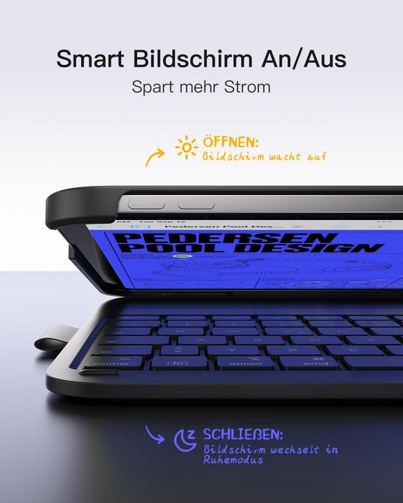 Actual product image Inateck Keyboard iPad 2007 black (BK2007 black) (DE, IPad Air 10.9)