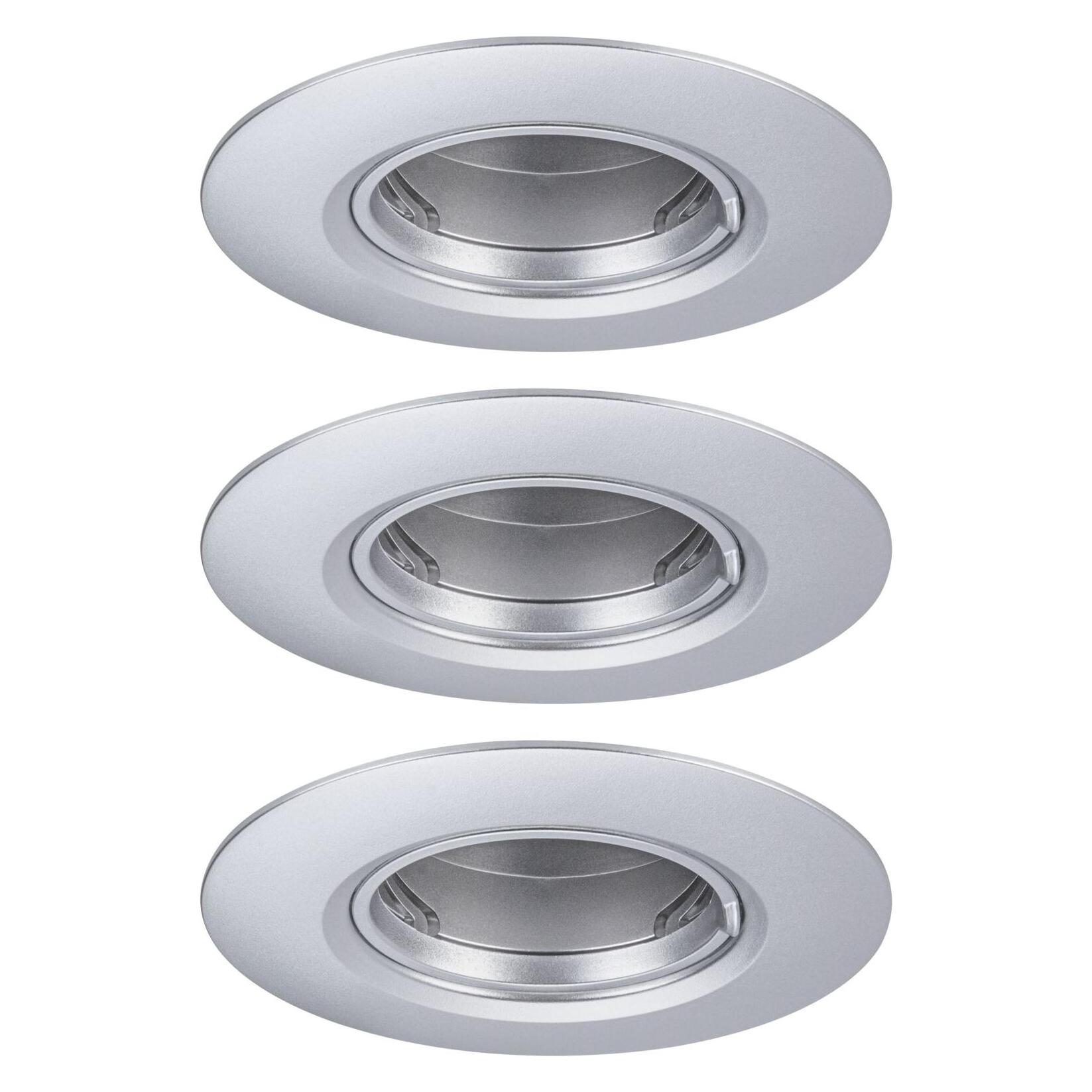 Paulmann, Wandlamp + Plafondlamp, Inbouwlamp 3-pak (GU10)